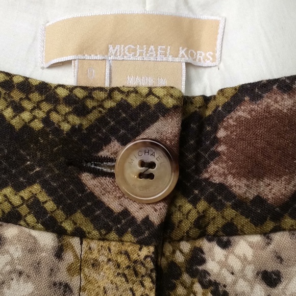 MICHAEL  KORS Snake print pants. Made in Italy - Picture 5 of 10